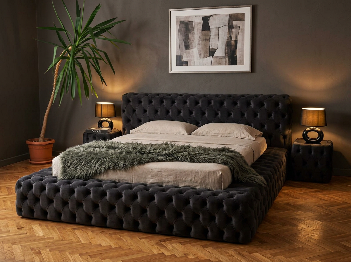 Chesterfield Kapitone Karyola